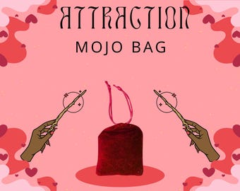 Bolsa de Atracción Mojo – Gris Gris para la Confianza, el Carisma y la Admiración