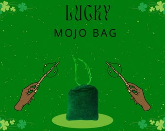 Bolsa de la Suerte Mojo - Gris Gris - Amuleto de la Buena Suerte