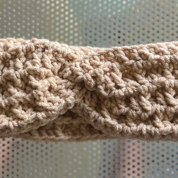 Waffle Stitch Ear Warmer/Head Wrap