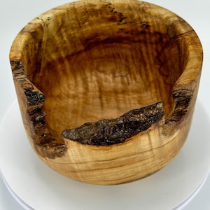 Spalted Figured Maple Bowl