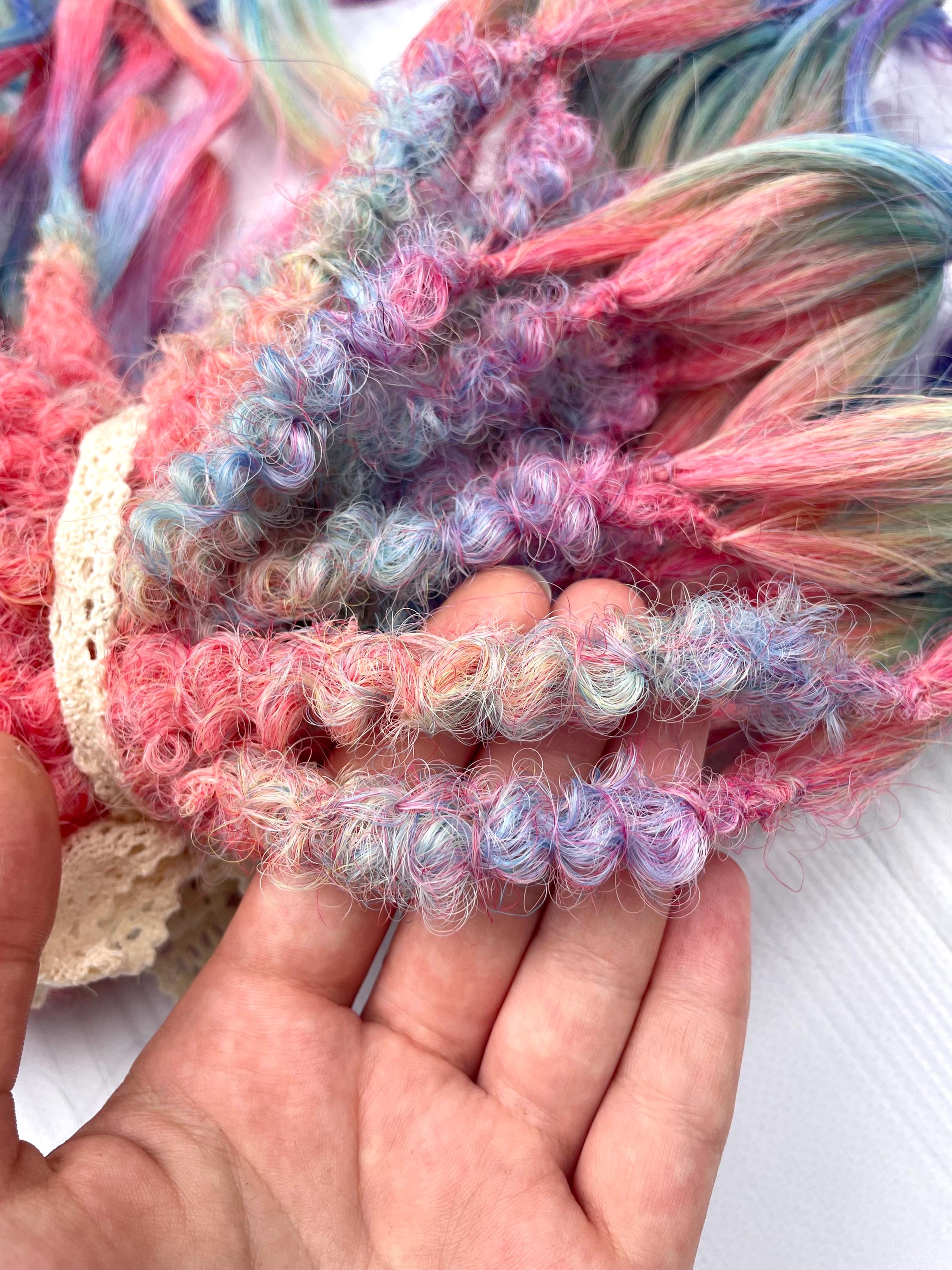 Rainbow Colors Festival Curls - Short Synthetic Double Ended  display picture 1