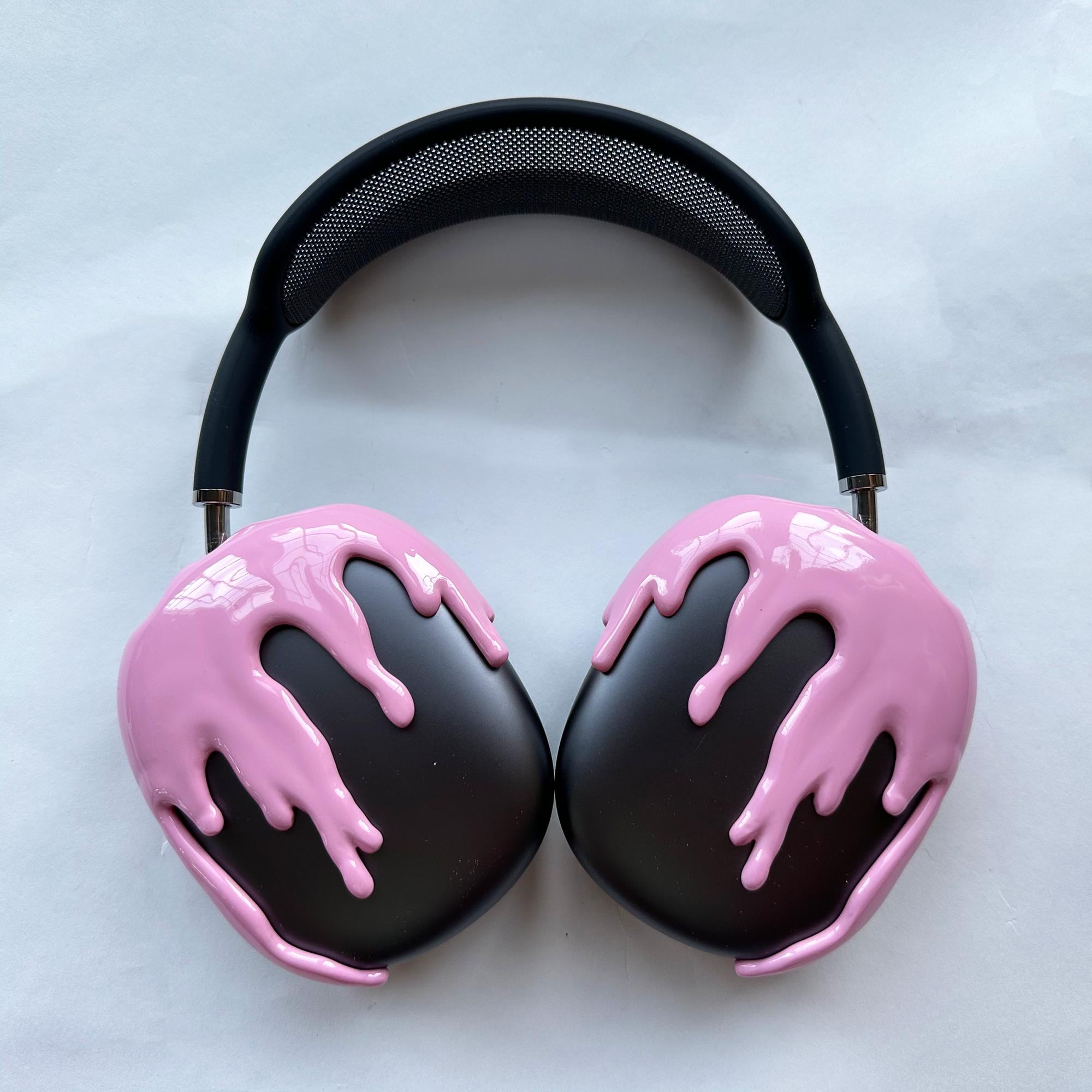 Airpods Max Chrome Covers: Melting Ice Cream Case Attachments