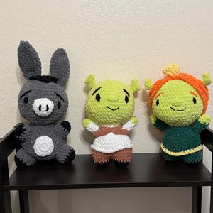 Crochet Donkey Inspired Plushie