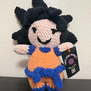 Goku Inspired Crochet Plushie