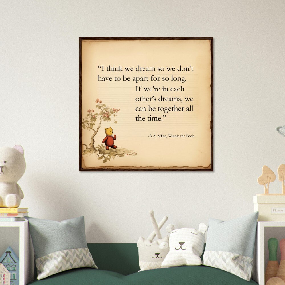 Framed Winnie The Pooh Picturesnull