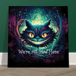 Alice im Wunderland-Dekor digitaler Download Wandkunst