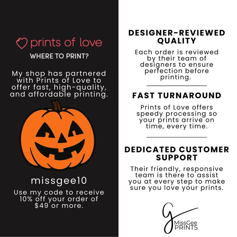 Recommendation of Prints of Love for professional printing. Designer-reviewed quality, fast turnaround, and dedicated customer support. Use code MissGee10 to receive 10% off your order of $49 or more. 
https://printsoflove.com/ref/missgeeinvites