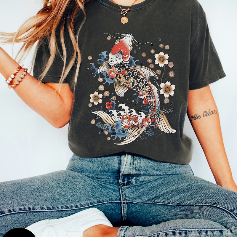 Koi Fish Clothing - Etsy