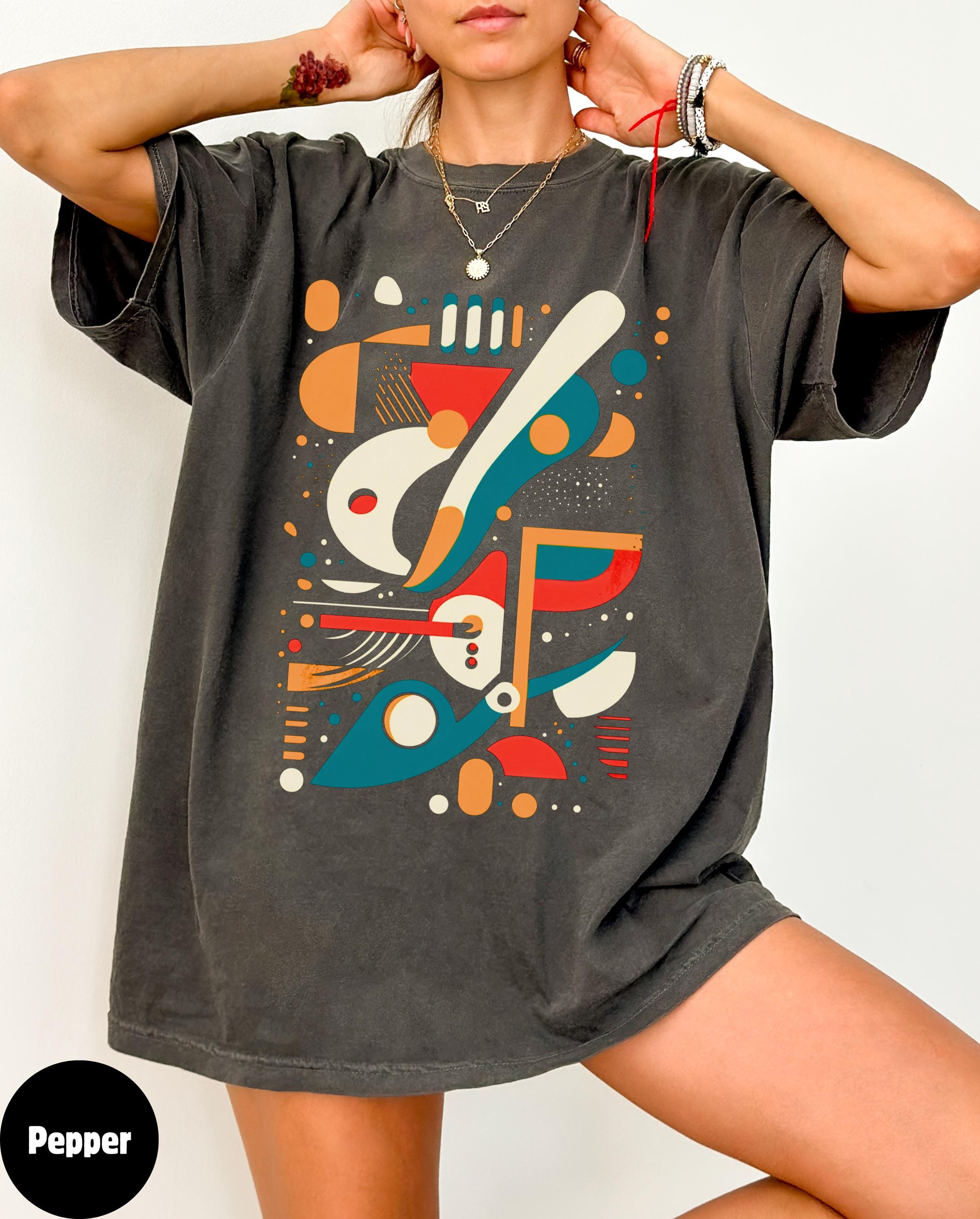 Camiseta con formas geométricas México