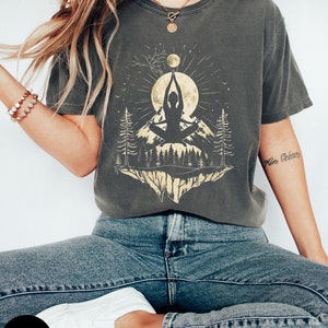 T-shirt Namaste - Chemise de yoga, chemise de méditation, chemise cadeau yoga, cadeau pour yogi, chemise zen, T-shirt unisexe