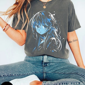 Cute Japanese anime shirt, Kawaii clothing, Japanese streetwear, Retro anime shirt, Manga shirt, Vintage anime shirt, Cool anime, Unisex