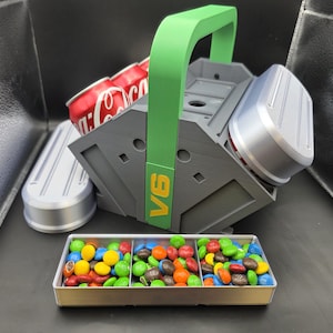 V6 Engine Drink Cooler + Snack Tray