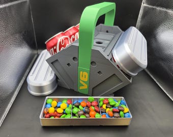 V6 Engine Drink Cooler + Snack Tray