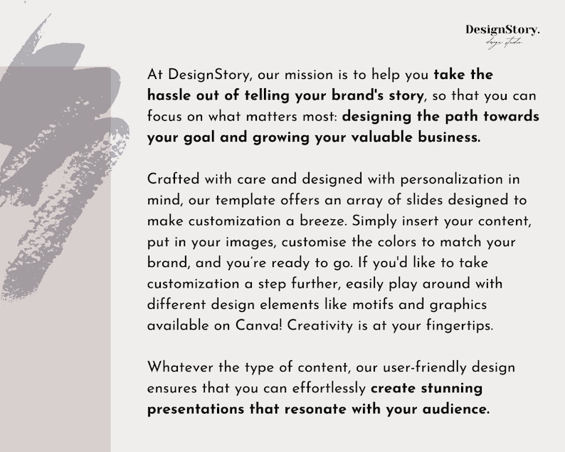 Minimal Modern PowerPoint Presentation Template, Ivory Gray Slate Minimal Pitch Deck, Modern Canva PPT Template, Business Presentation