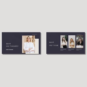 Minimal Modern PowerPoint Presentation Template, Ivory Gray Slate Minimal Pitch Deck, Modern Canva PPT Template, Business Presentation