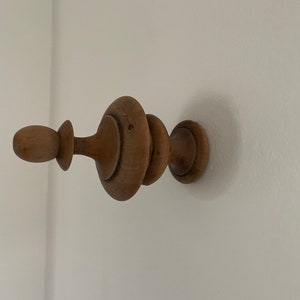 Old wooden coat rack - Upcycling - made in France