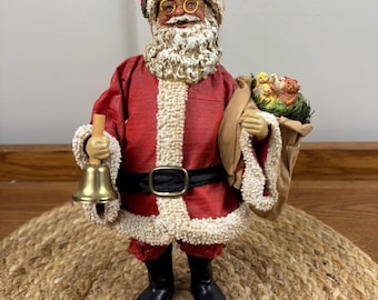 Possible Dreams Clothtique Old World Santa Figurine, 1988 (#713040