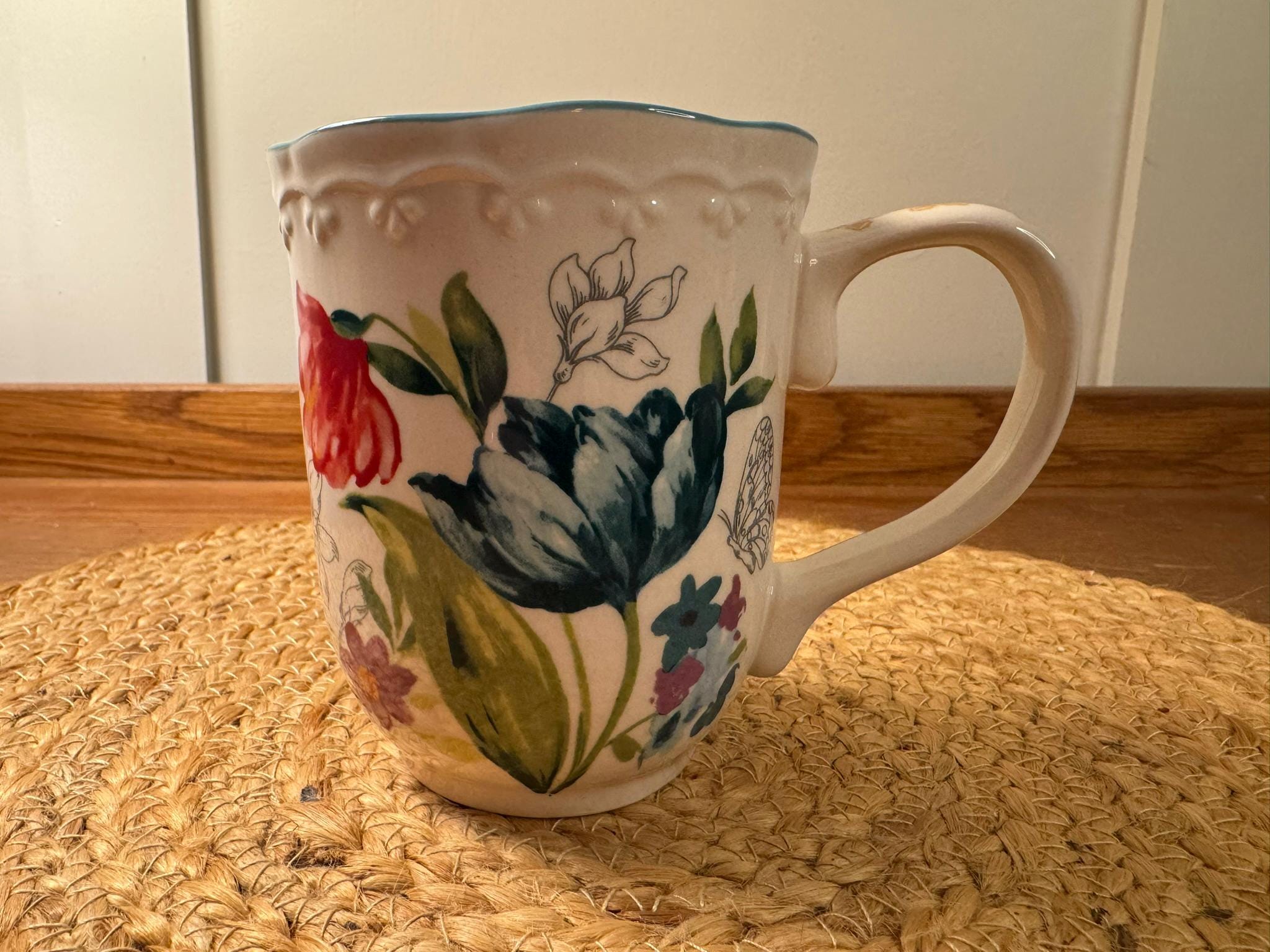 Mug Pioneer Woman Heritage Floral Collection Coffee Cup Pioneer