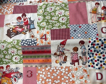 Moda American Jane Wee Play Vintage Fabric 100% Cotton
