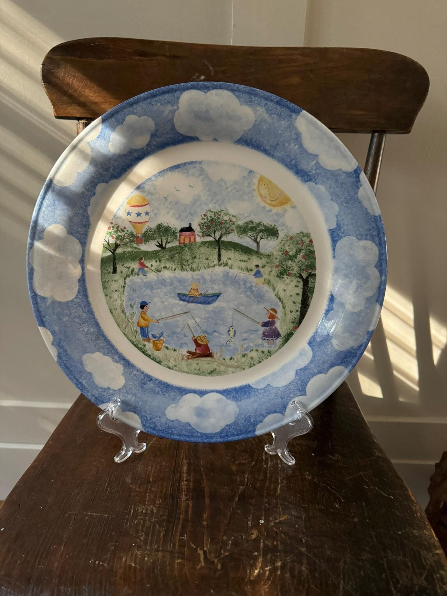 ☆ 新品　NIKKO Remember When Deb Mores プレート Vintage NIKKO 'remember When' Serving Plate: Deb Mores 12