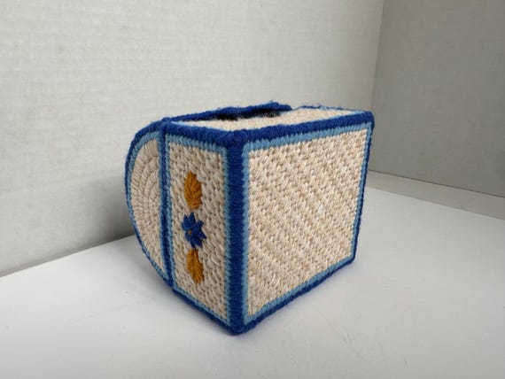 Handmade Needlepoint Chest - image 3