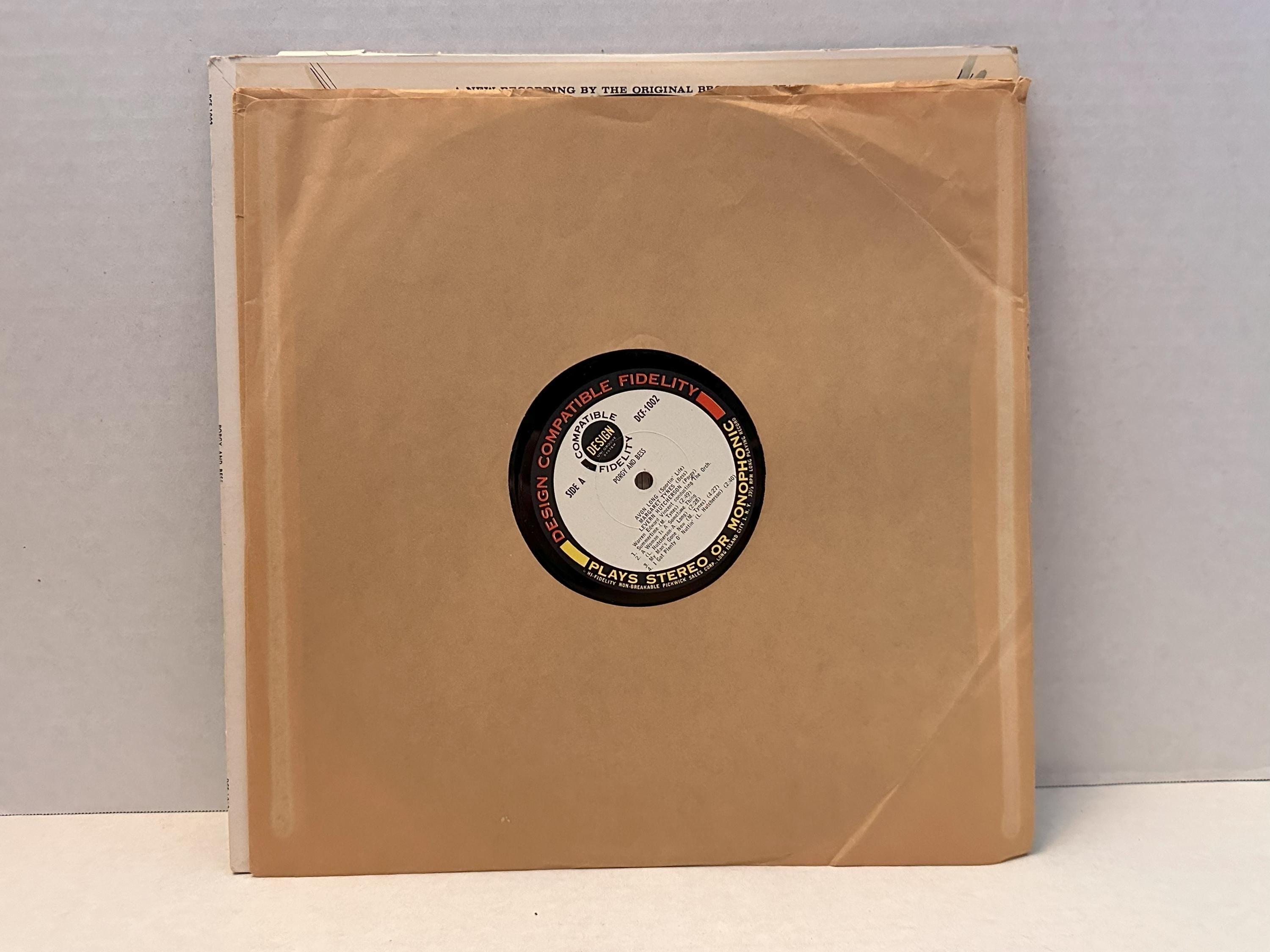 1960's George Gershwin's Porgy and Bess Vinyl - Etsy