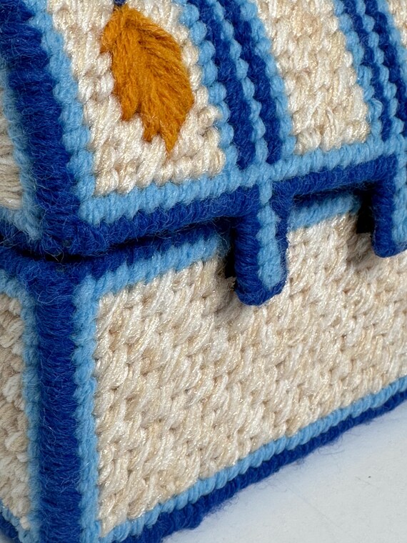 Handmade Needlepoint Chest - image 6