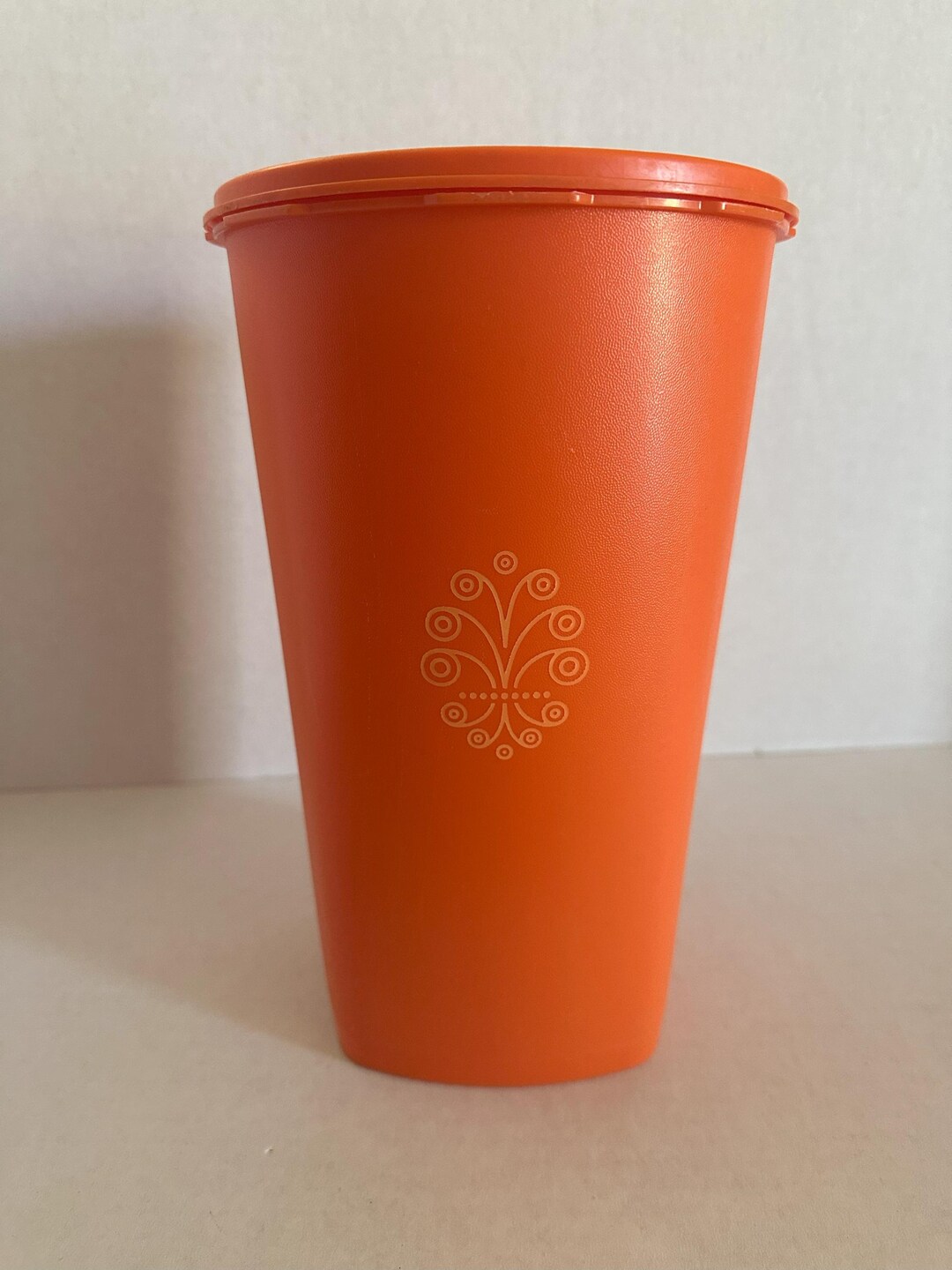 Carafe Isotherme Tupperware Vintage - Orange - Bon état