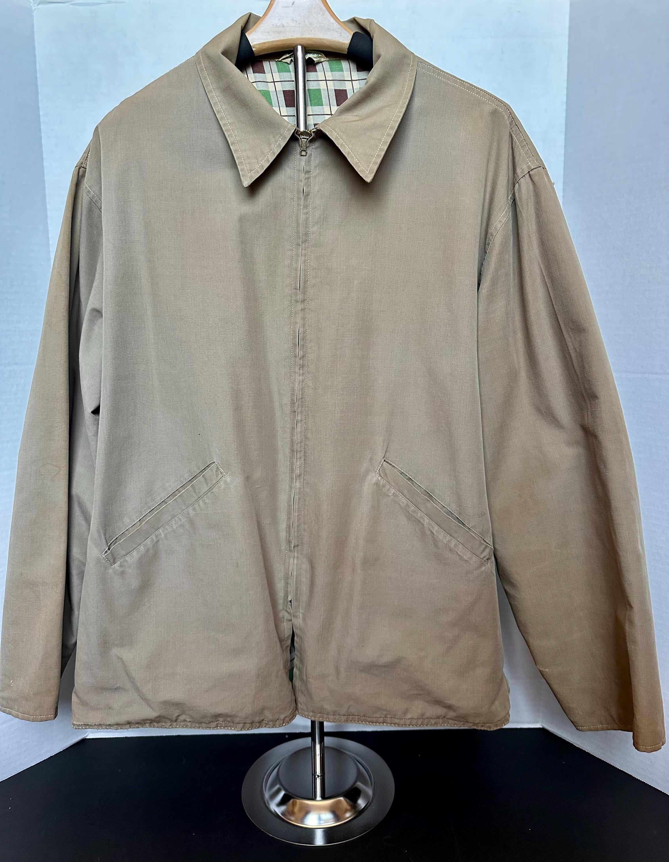 50s Gabardine Jacket - Etsy