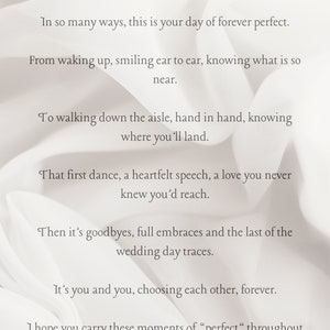 Wedding Day Poem
