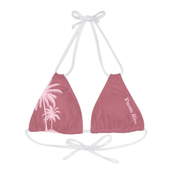 Puerto Rico String Bikini Top Swimwear-Beach or Pool Top