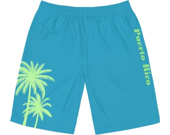 Puerto Rico Urlaubs-Boardshorts für Herren