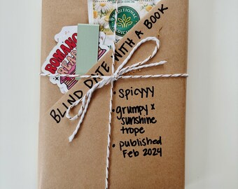 Blind Date with a Book | Book Date | Book Gift | Mother’s Day Gift | Bookworm Gift| Book Lover Gift | Holiday Gift | Surprise Book