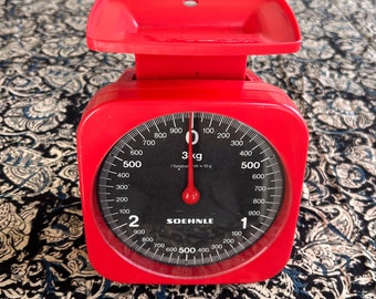 Kitchen scale retro