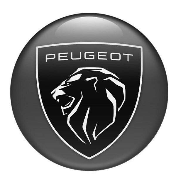 4 models Silicone Emblem with Unique logo PEUGEOT / suitable for auto tuning,car interior, laptop, glass, Phone and other flat surface
