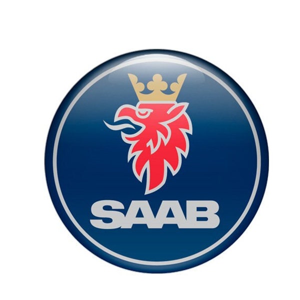 4 models Silicone Emblem with Unique logo SAAB / suitable for auto tuning,car interior, laptop, glass, door, Phone and other flat surface