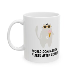 Funny Ceramic Mug for Coffee Lovers - Great Gift for Friends, Unique Tea Cup, Cute Office Mug, Perfect for Birthdays, Creative Home Decor