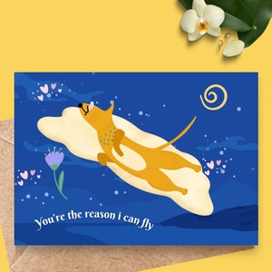 Biglietto d'auguri, biglietti d'auguri romantici divertenti, auguri d'amore, biglietti di auguri per cani e gatti,