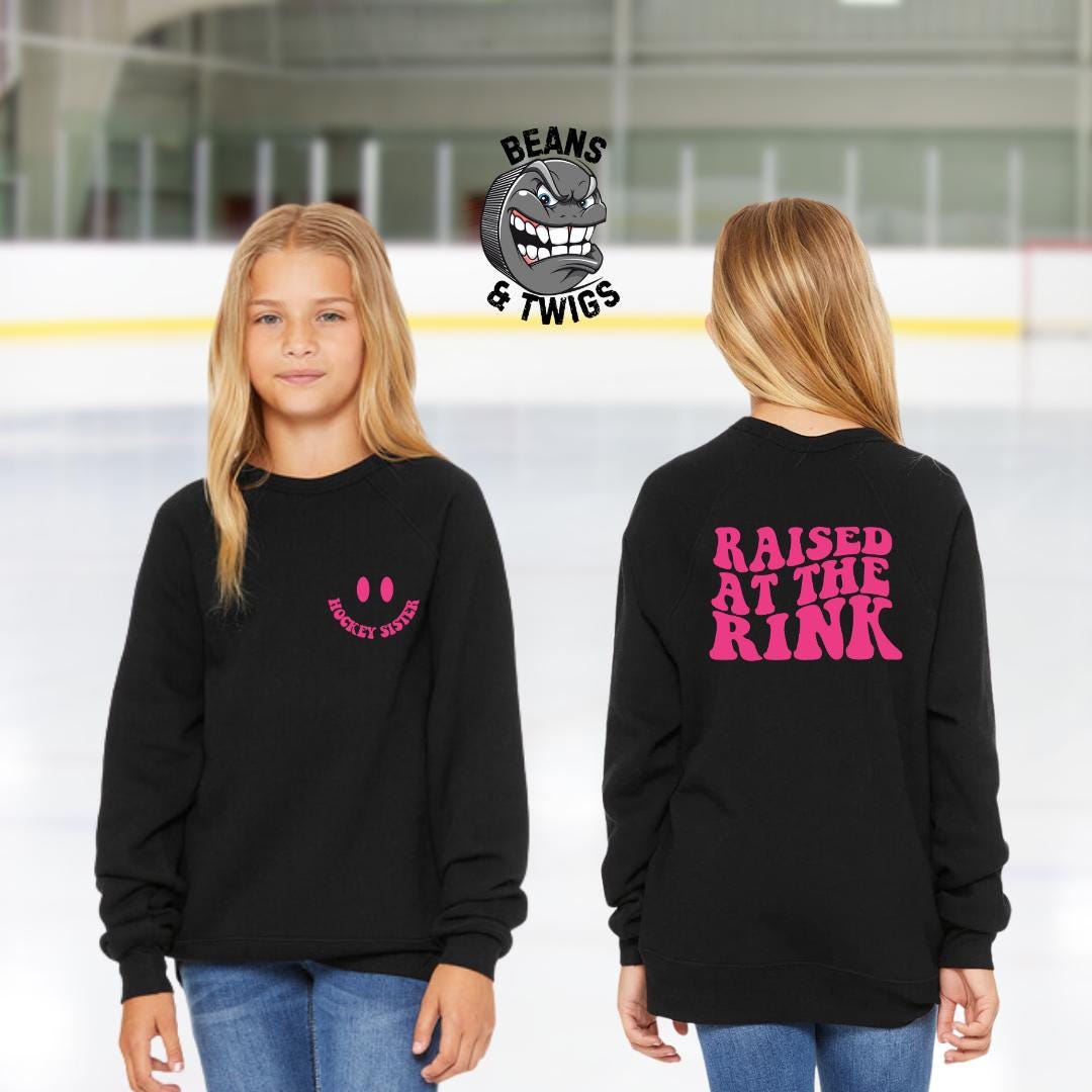 RAISED AT THE RINK SWEATSHIRT NAVY RAISED AT THE RINK SWEATSHIRT NAVY