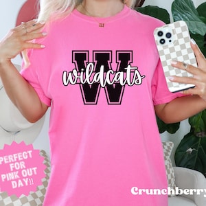 School Team Name Shirt, custom mascot shirts, school spirit T-shirt, favorite sports team t-shirt, team mascot tshirt, school logo tee