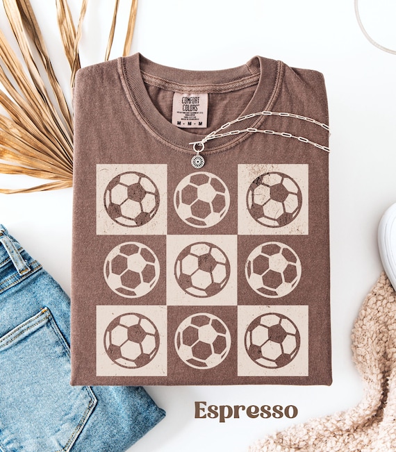 Girls Soccer Shirt, Soccer Mom Shirt, Soccer Coach Gift, Soccer Player Gift, Gameday Shirt, Comfort Colors® Tshirt, Distressed Graphic Tee