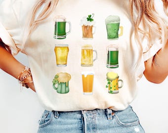 Green Beer Shirt, St. Pattys Shirt, Lucky Shirt, Beer Shirt, St. Patricks Day tee, Irish Shirt, St. Patrick's Shirt, Comfort Colors® Shirt