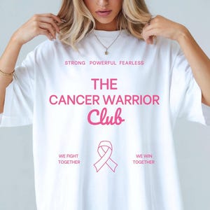 Breast Cancer Shirt For Women, Breast Cancer Support Tshirt, Breast Cancer Warrior Gift, Pink Ribbon Awareness Shirt, Cancer Fighter Tee