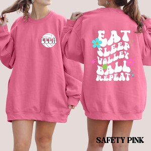 Custom Volleyball Sweatshirt, Volleyball Gift for teen girl, Personalized volleyball sweatshirt, Gift for Volleyball Player, Custom Name