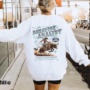 BCBA Sweatshirt, BCBA Shirt, BCBA Gift, Aba Therapy Shirt, Autism Awareness Shirt, Autism Sweatshirt, Neurodiversity Shirt, Autism Shirt