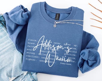 Addison's Disease Sweatshirt, Chronic Illnesses Fighter Shirt, Rare Disease Support Gift, Addison's Disease Warrior Pullover