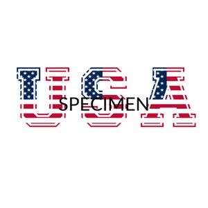 USA SVG - Patriotic Cut File for 4th of July - Cricut & Silhouette Compatible - Digital Download Clipart Design