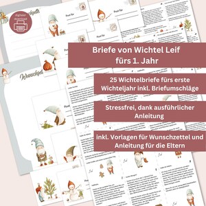 Secret Santa Letters: 25 Cute Stories + 10 Craft Envelopes + 2 Wish Lists - Magical Christmas Time for Children - Digital Download