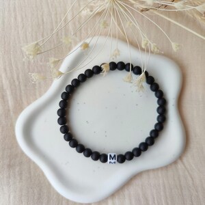 Pulsera personalizada para papá con bolsa de regalo | Pulsera con nombres de niños | Apellido familiar | Día del Padre | Regalo para él, San Valentín