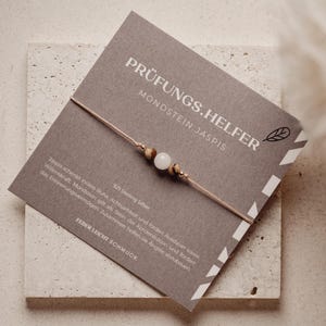 Examen Helper Edelsteen Armband Concentratie Leren Aandacht Eindexamen Cadeau Aanmoediger Examen Angst Talisman Moederdag